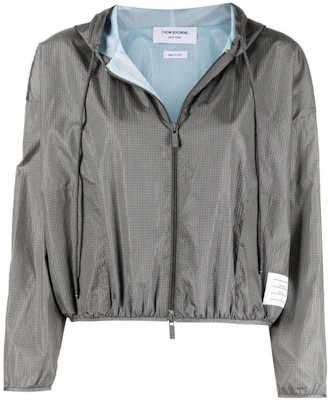 (W) Sudadera Chaqueta Gris Thom Browne FW22 Oversize con Cierre. FJT242A-F0138-035 Order (W) Sudadera Chaqueta Gris Thom Browne FW22 Oversize con Cierre. FJT242A-F0138-035