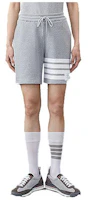 (Women) THOM BROWNE FW23 Women’s Four-Bar Drawstring Straight-Leg Casual Shorts. FJQ056A00535 (Women) THOM BROWNE FW23 Women’s Four-Bar Drawstring Straight-Leg Casual Shorts. FJQ056A00535