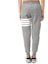 Cheap (W) Celana Jogger Thom Browne Abu-Abu, 4-Stripes, Koleksi FW21 FJQ001A-00535-055