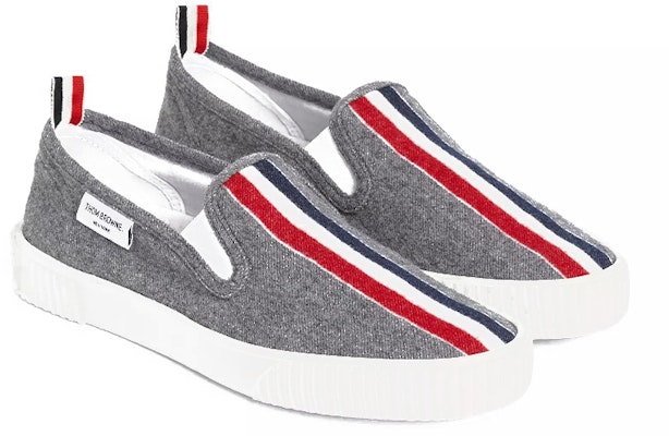(W) Thom Browne Heritage 'Zapatillas de Lana Gris a Rayas' FFF074A07548035 Lookbook (W) Thom Browne Heritage 'Zapatillas de Lana Gris a Rayas' FFF074A07548035