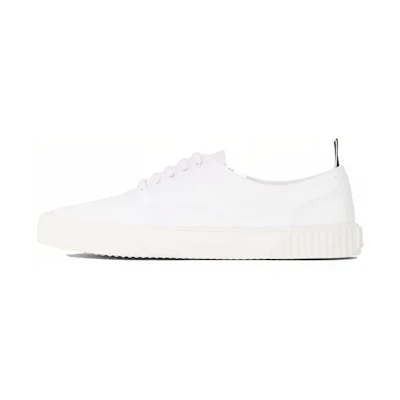(W) Thom Browne Heritage 'White Fashion Canvas'