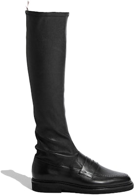 (Women) Thom Browne High-Top Sneaker 'Black Leather' FFB173A05584001 Order (Women) Thom Browne High-Top Sneaker 'Black Leather' FFB173A05584001