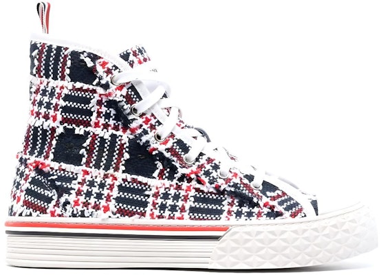 (Women) Thom Browne High-Top Sneaker 'Blue' FFD117BF0372960 Order (Women) Thom Browne High-Top Sneaker 'Blue' FFD117BF0372960