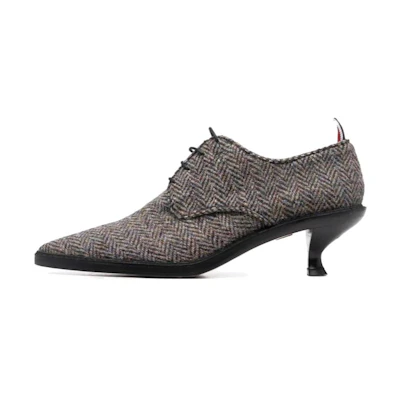 (W) Thom Browne High Heel 5cm 'Simple CMFT Grey'
