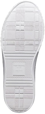 湯姆·布朗 THOM BROWNE 圓頭綁帶 高幫 板鞋 女款 藍色 Shop 湯姆·布朗 THOM BROWNE 圓頭綁帶 高幫 板鞋 女款 藍色
