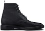 Order (W) Bota de Tobillo de Piel Thom Browne 'Negra' FFB018B00198001