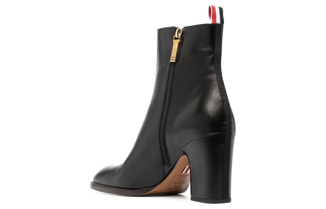 (W) Thom Browne Leather Boot 'Black Fashion Casual' 圖 4