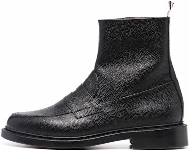 (W) トムブラウン レザーブローグ 厚底アンクルブーツ (黒) FFB153A06257001 Buy (W) トムブラウン レザーブローグ 厚底アンクルブーツ (黒) FFB153A06257001