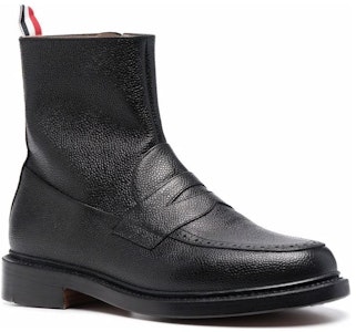 (W) トムブラウン レザーブローグ 厚底アンクルブーツ (黒) FFB153A06257001 Order (W) トムブラウン レザーブローグ 厚底アンクルブーツ (黒) FFB153A06257001