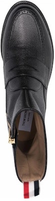 (Women) Thom Browne Leather Brogue Chunky Heel Ankle Boot 'Black' FFB153A06257001 Shop (Women) Thom Browne Leather Brogue Chunky Heel Ankle Boot 'Black' FFB153A06257001