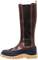 (Women) Thom Browne Leather Chelsea Boots 'Brown' FFB156A00003205 (Women) Thom Browne Leather Chelsea Boots 'Brown' FFB156A00003205