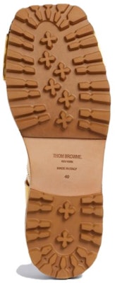 (Women) Thom Browne Leather Lace-Up Bootie 'Gold' FFB143A-07476-715 Shop (Women) Thom Browne Leather Lace-Up Bootie 'Gold' FFB143A-07476-715