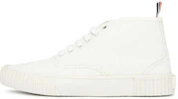 (Women) Thom Browne Leather Low 'Simple Comfort White' FFD102A01588100 (Women) Thom Browne Leather Low 'Simple Comfort White' FFD102A01588100