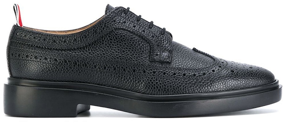 (W) Thom Browne Zapatillas de Cuero Bajas 'Negro' FFO002G00198001 Order (W) Thom Browne Zapatillas de Cuero Bajas 'Negro' FFO002G00198001
