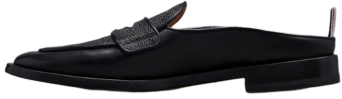 (Women) Thom Browne Leather Mule 'Black' FFF154A06257001 (Women) Thom Browne Leather Mule 'Black' FFF154A06257001