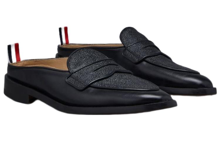 (W) Thom Browne Leather Mule 'Black' 圖 3