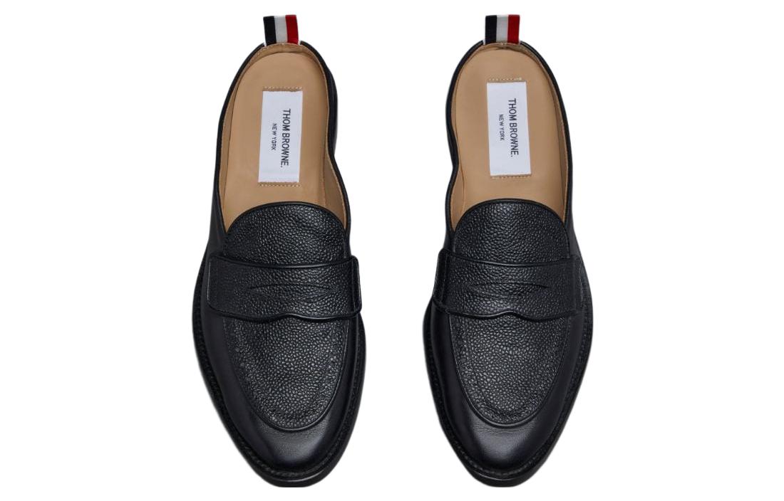 (W) Thom Browne Leather Mule 'Black' 圖 4