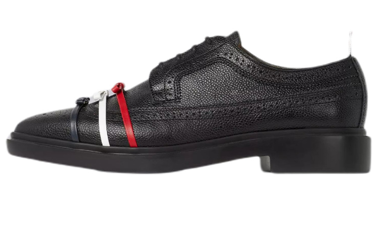 (Women) Thom Browne Leather Shoes 'Pebble Black' FFD103A06257001