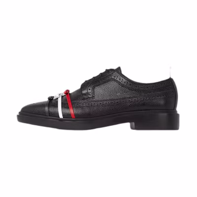 (W) Thom Browne Leather Shoes 'Pebble Black'