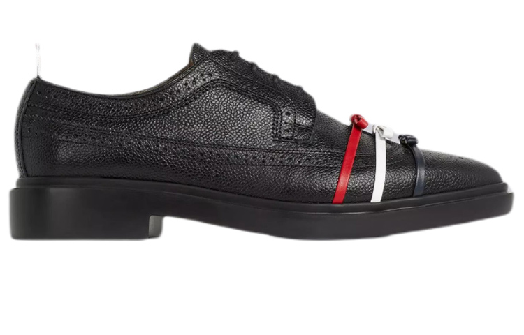 Order (Women) Thom Browne Leather Shoes 'Pebble Black' FFD103A06257001