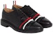 (W) Kasut Kulit Thom Browne 'Pebble Hitam' FFD103A06257001