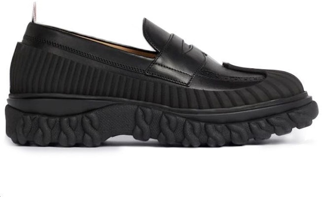 (Women) Thom Browne Leather Slip-On Flat 'Black' FFF083A00003001 Order (Women) Thom Browne Leather Slip-On Flat 'Black' FFF083A00003001