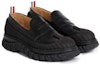 Lookbook (W) Thom Browne Kasut Slip-On Kulit 'Hitam' FFF083A00003001