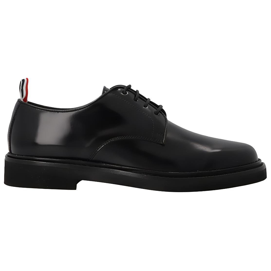 (W) Thom Browne Leather Sneaker 'Black' 圖 2