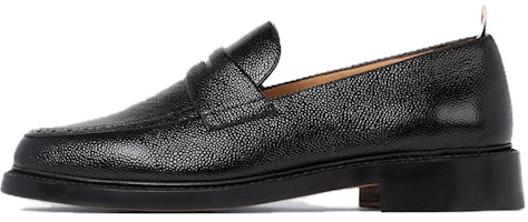 (Women) Thom Browne Loafer 'Black Pebble Grain' MFD054G00198001 (Women) Thom Browne Loafer 'Black Pebble Grain' MFD054G00198001