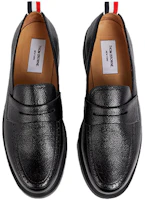 Shop (W) Thom Browne Loafer 'Hitam Pebble Grain' MFD054G00198001