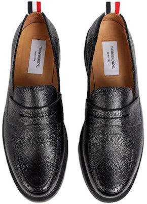 (Women) Thom Browne Loafer 'Black Pebble Grain' MFD054G00198001 Shop (Women) Thom Browne Loafer 'Black Pebble Grain' MFD054G00198001