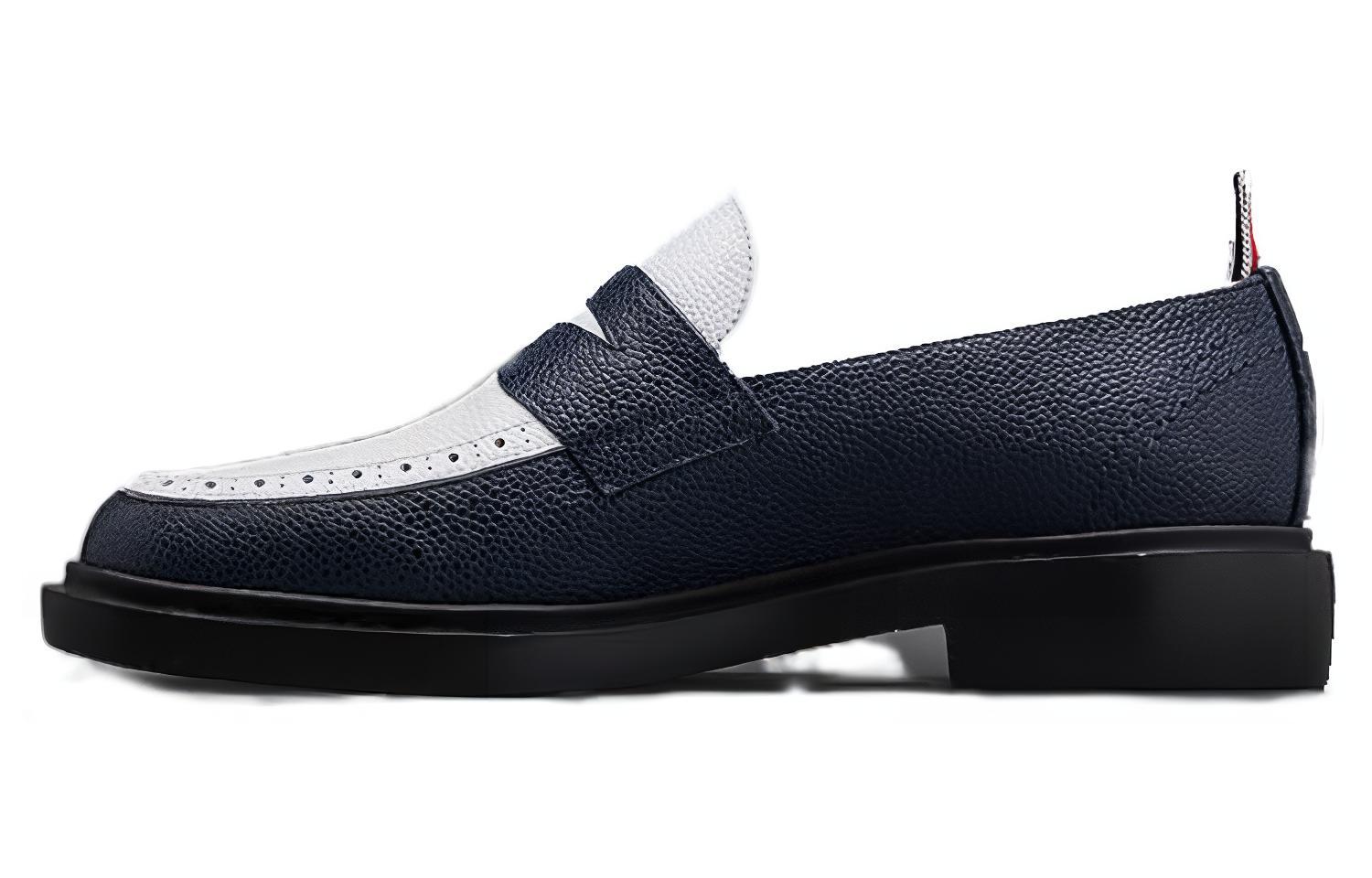 (Women) Thom Browne Loafer 'Dark Blue White' FFF163A-06257-927