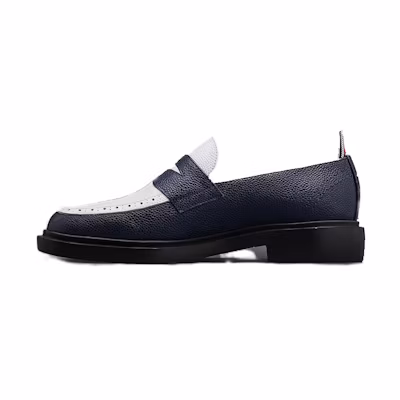 (W) Thom Browne Loafer 'Dark Blue White'