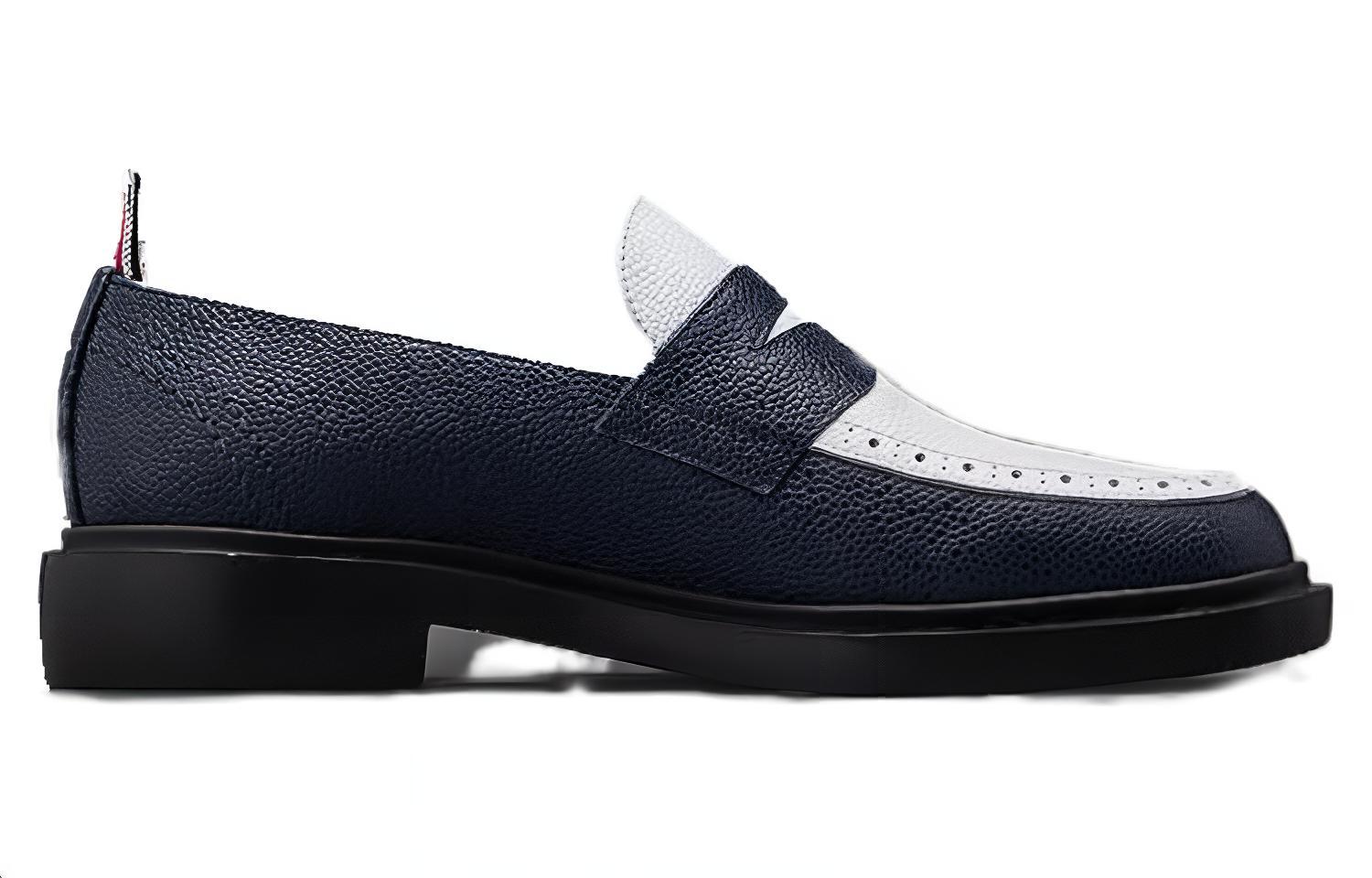 Order (W) Thom Browne Loafer 'Biru Gelap Putih' FFF163A-06257-927