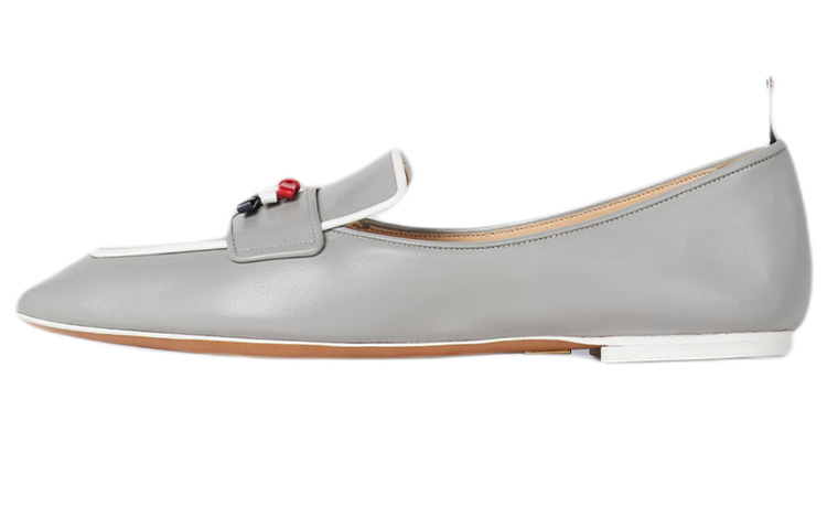 (W) Thom Browne Loafer 'Grey Calfskin'