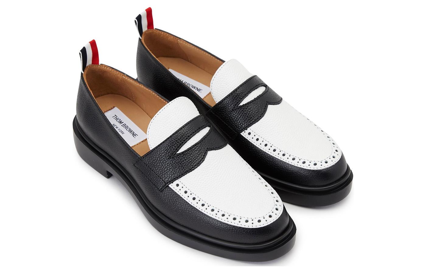 Shop (W) Thom Browne Loafer 'Putih Keselesaan Fesyen' FFF002C00198980