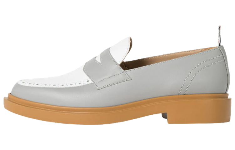 (Women) Thom Browne Loafer 'White Grey' FFF087A05584133