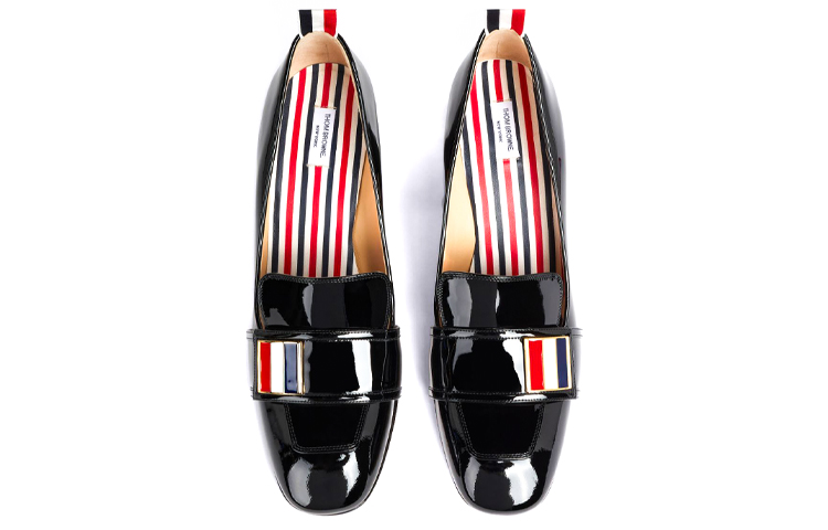 (W) Thom Browne Loafer High Heel 'Black Patent Leather' 圖 4