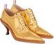 Lookbook (W) Thom Browne Longwing Brogues Talons Hauts ''Or'' FFH223A07476715
