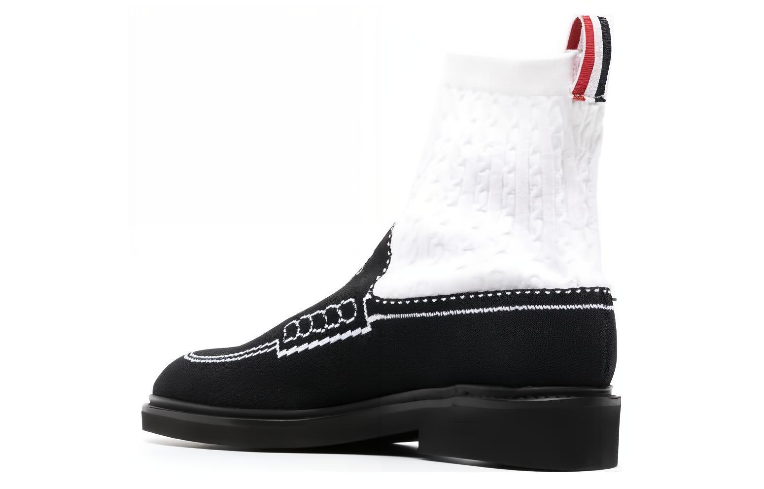 (W) Thom Browne Low-Top 'Black and White' 圖 5