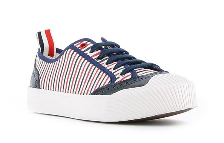 (W) Thom Browne Low-Top 'Blue Red Stripe' 圖 3