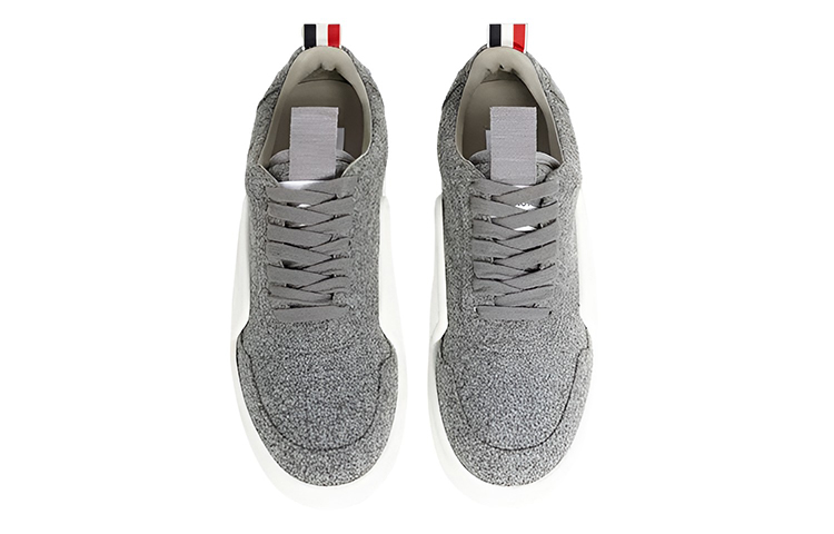 (W) Thom Browne Low-Top Lace-Up Sneaker 'Grey' 圖 3