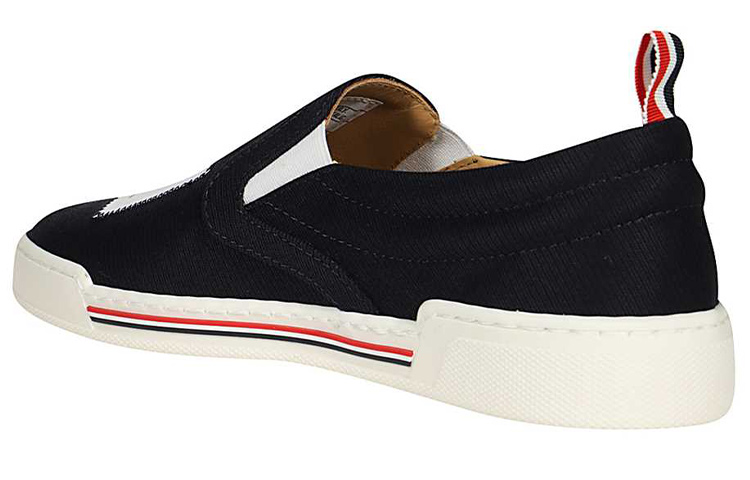 (W) Thom Browne Low-Top Slip-On 'Black and White' 圖 3