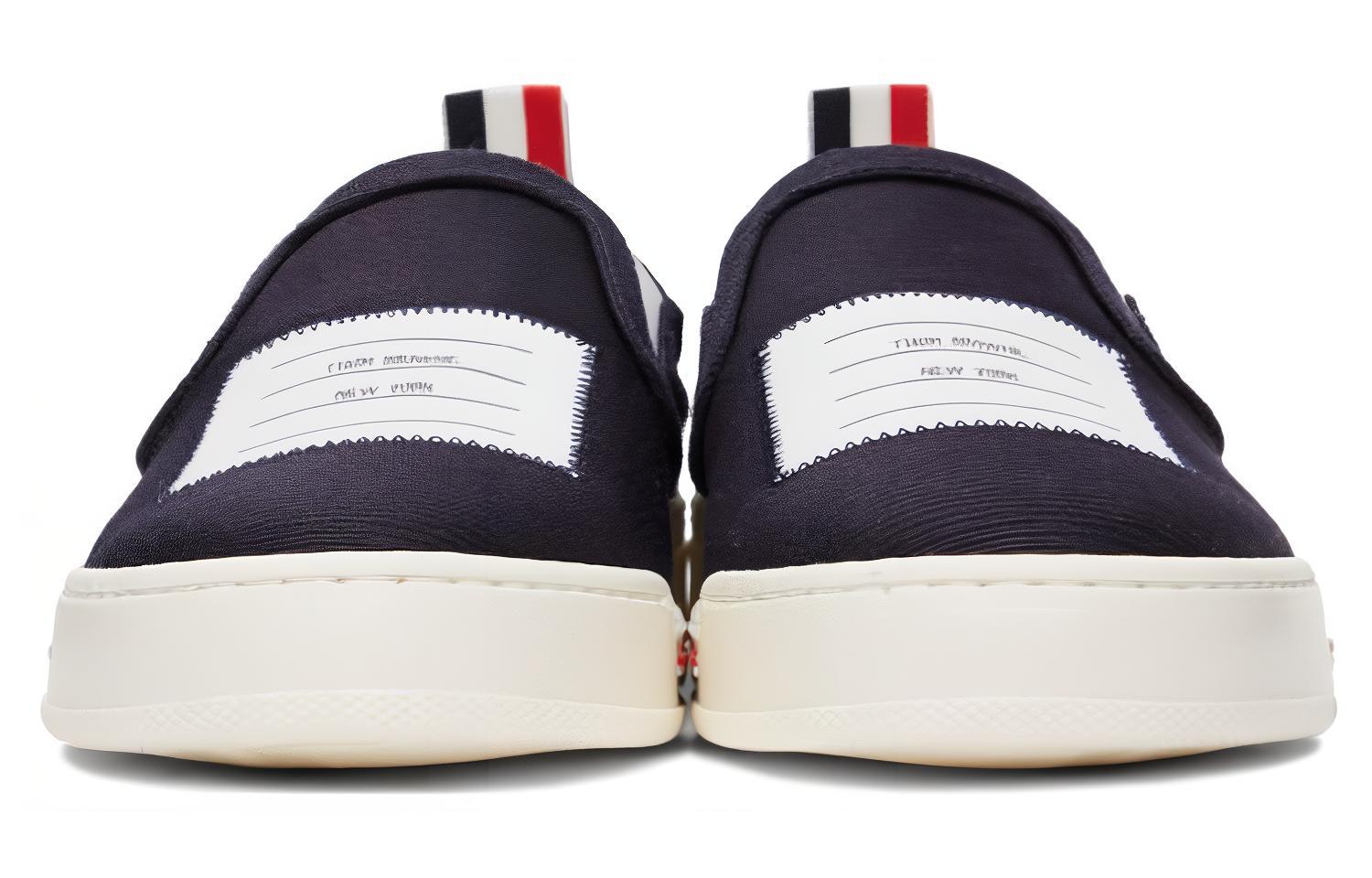 (W) Thom Browne Low-Top Slip-On 'Black and White' 圖 4