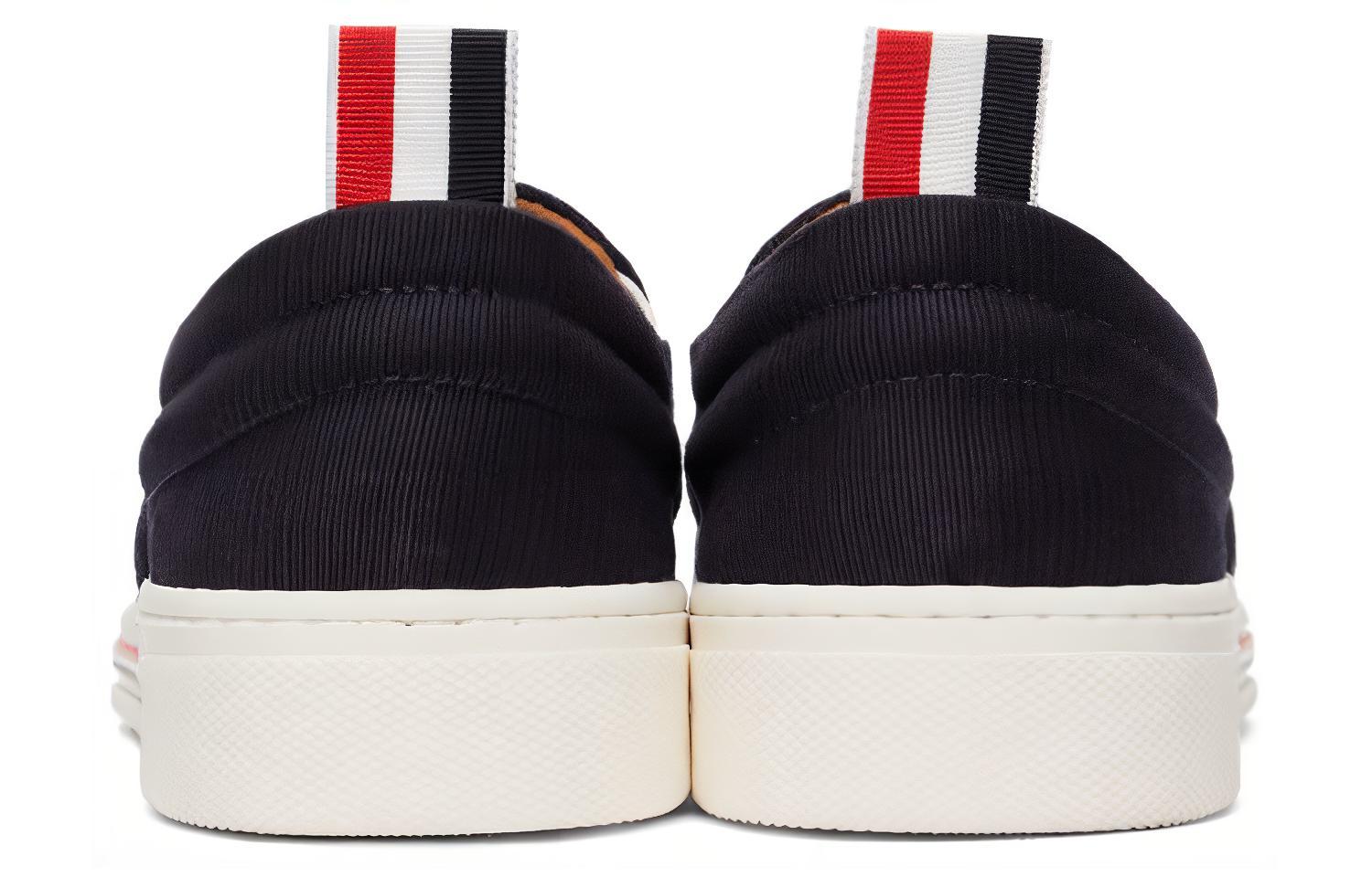 (W) Thom Browne Low-Top Slip-On 'Black and White' 圖 5