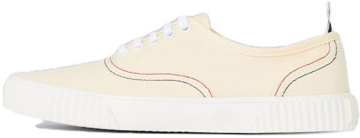 (Women) Thom Browne Low-Top Sneaker 'Heritage White' FFD063A06555114 (Women) Thom Browne Low-Top Sneaker 'Heritage White' FFD063A06555114