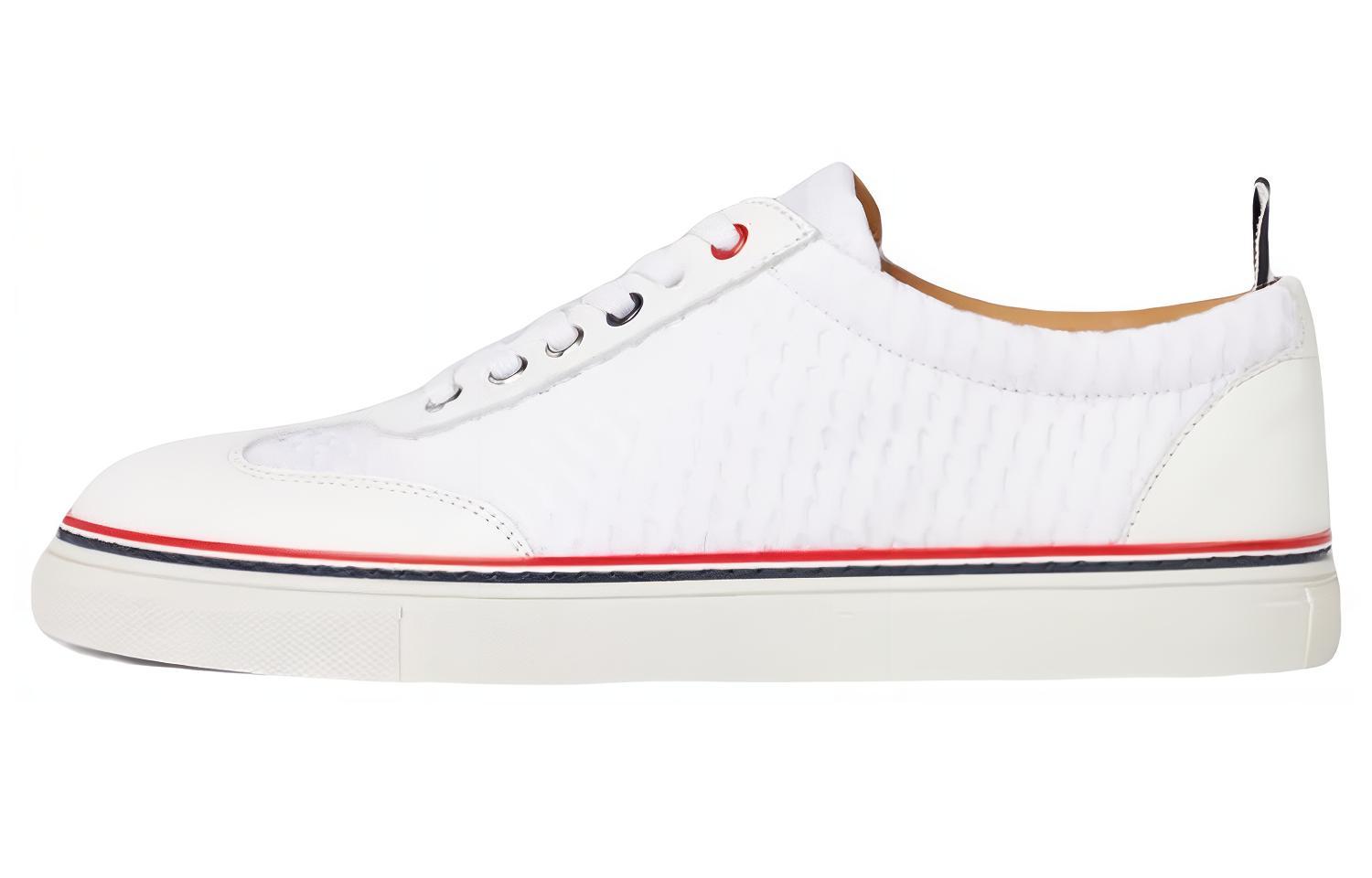 (W) Thom Browne Low-Top Sneaker 'White'