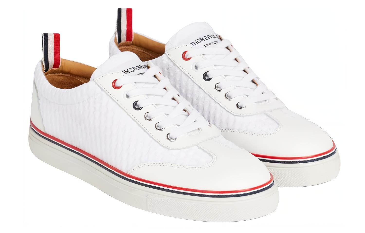 (W) Thom Browne Low-Top Sneaker 'White' 圖 2