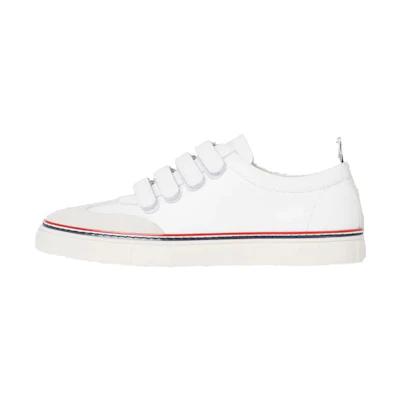 (W) Thom Browne Low-Top Sneaker 'White Calfskin'