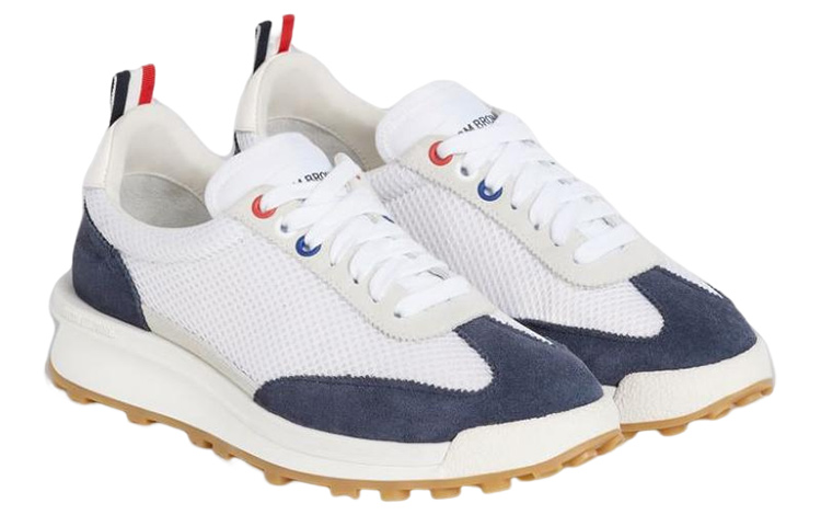(W) Thom Browne Low-Top Sneaker 'White Leather' 圖 2